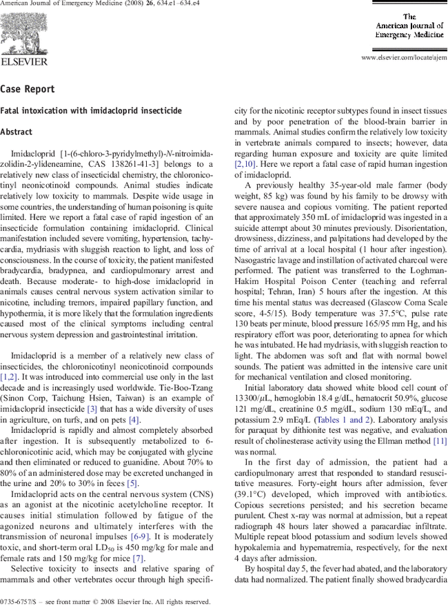First page of article